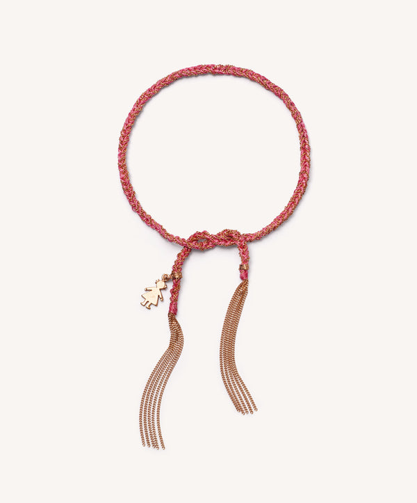 carolina bucci Lucky Bracelet with Baby Girl Charm