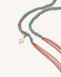 Carolina Bucci Lucky Necklace With Baby Boy Charm