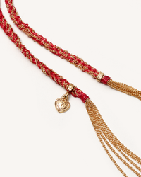 Carolina Bucci Lucky Necklace With Love Charm