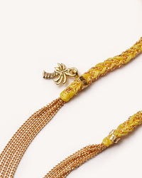 Carolina Bucci Lucky Necklace With Travel Charm