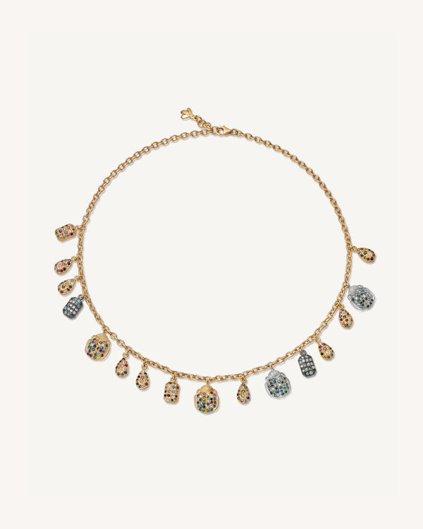 carolina bucci Mini Multi-Pendant Necklace