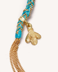 Carolina Bucci Lucky Sprezzatura Bracelet With Bee Charm