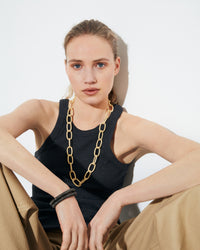Carolina Bucci Small K.I.S.S. Bracelet 18k Black Gold