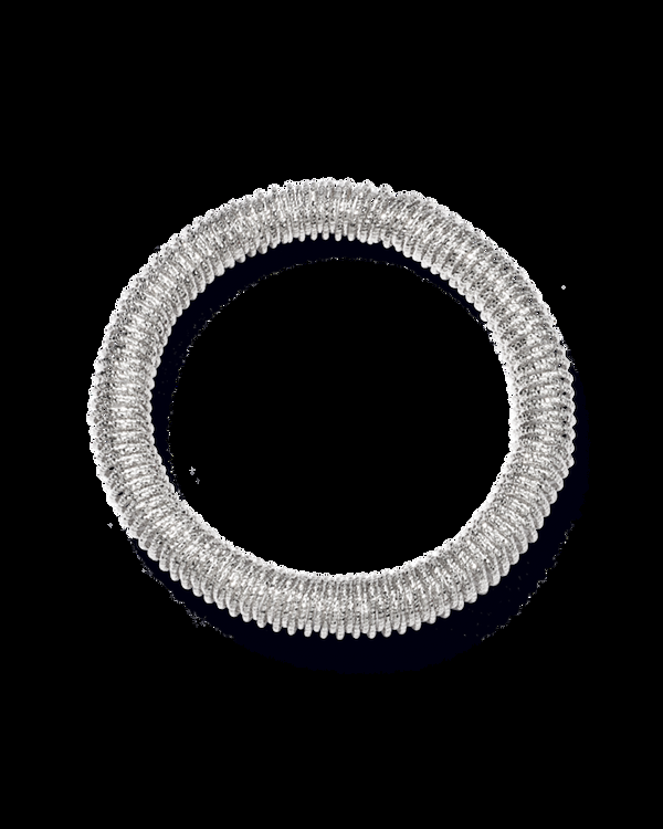 carolina bucci Small K.I.S.S. Bracelet 18k White Gold