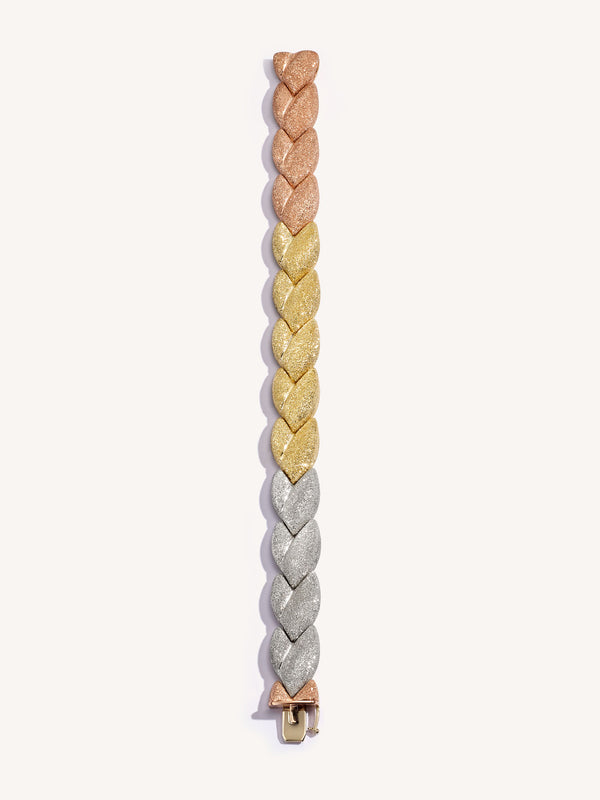 carolina bucci Tricolour Florentine Finish EveryDay Bracelet
