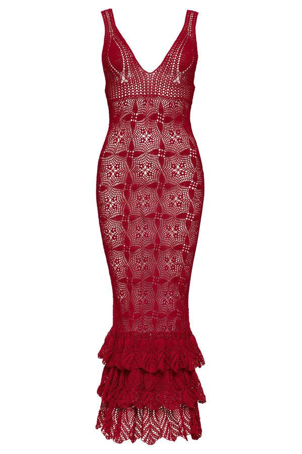 carolina k Ali Crochet Dress - Final Sale