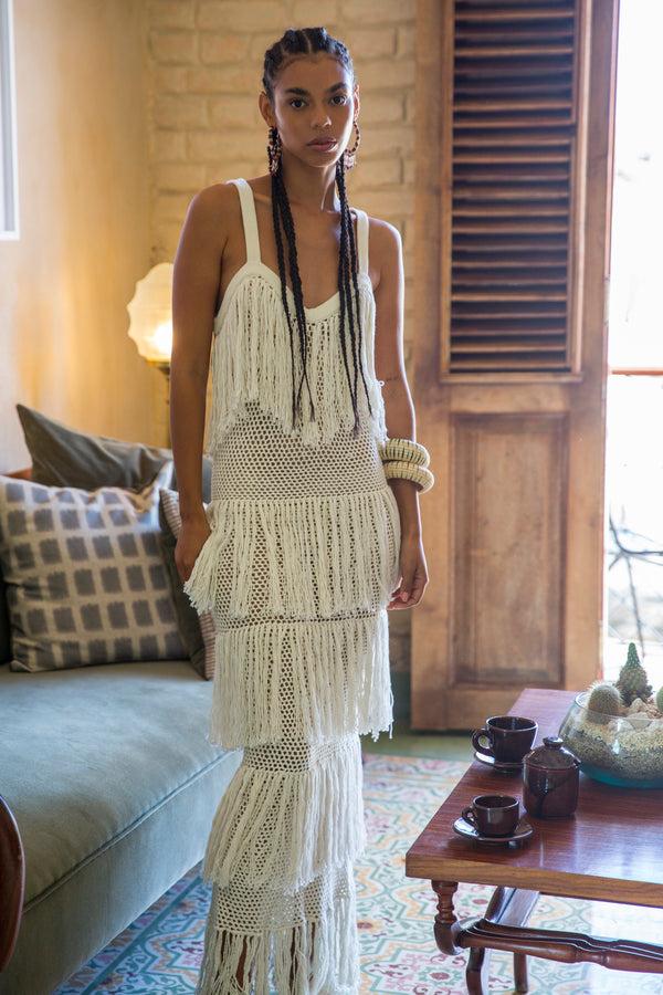 Carolina K Alina Crochet Dress