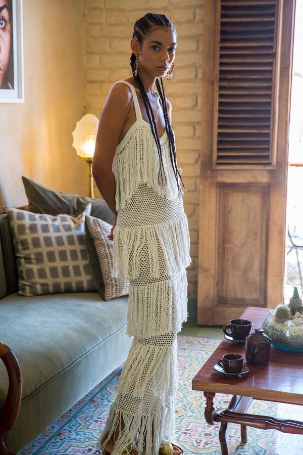 Carolina K Alina Crochet Dress