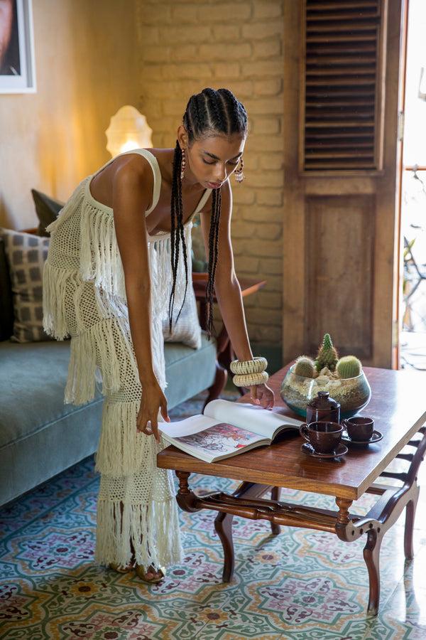 Carolina K Alina Crochet Dress