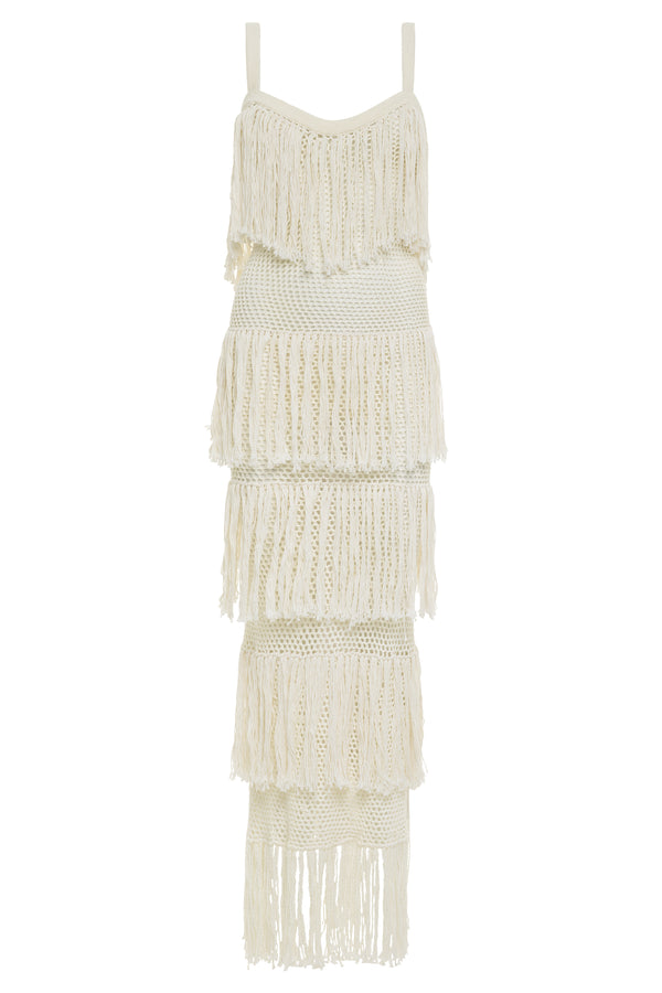 carolina k Alina Crochet Dress