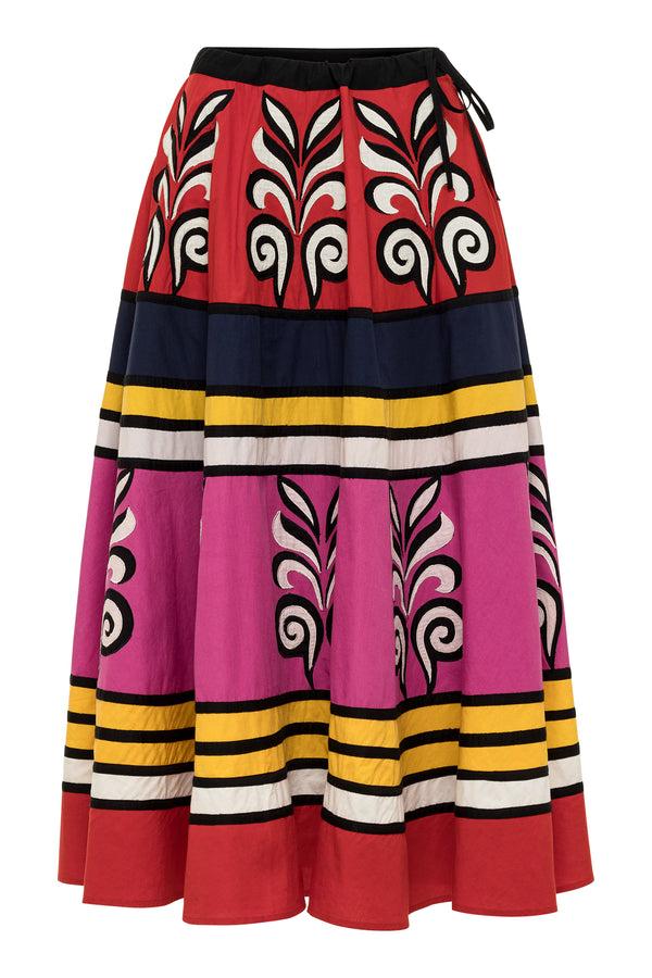 carolina k Applique Skirt - Final Sale