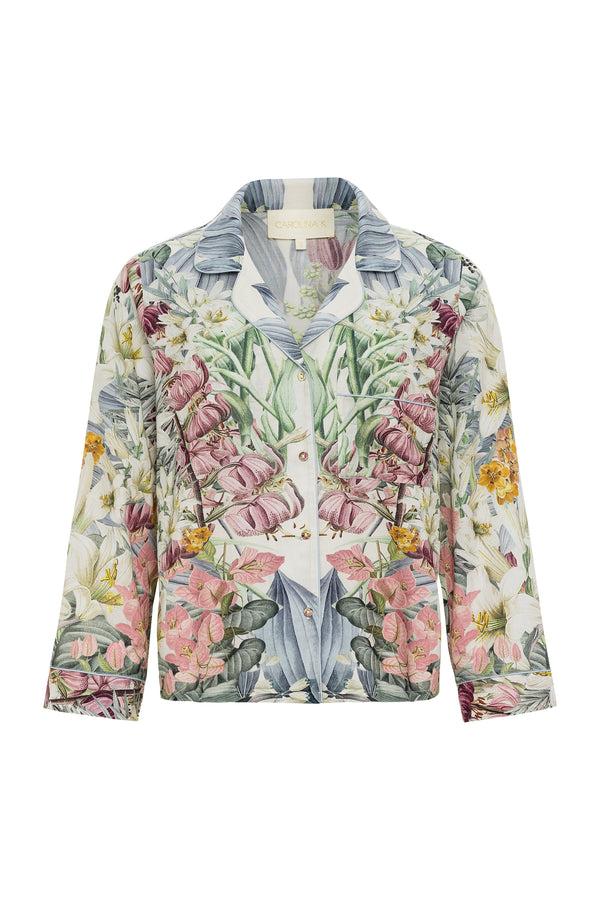 carolina k Blue Flower Pajama Set - Final Sale