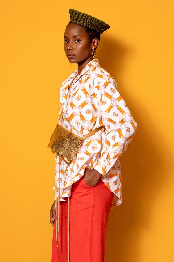 Carolina K Boyfriend Shirt - Final Sale