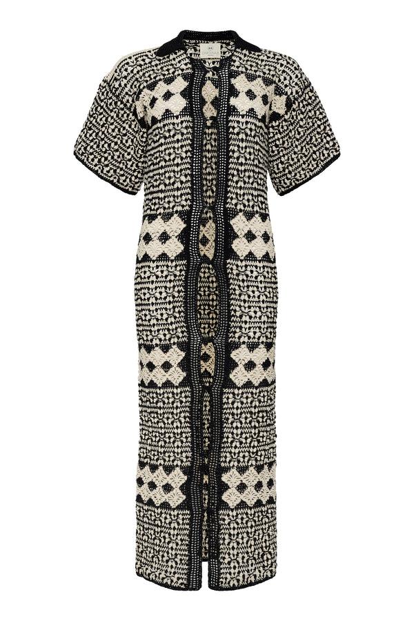 carolina k Crochet Shirt Dress - Final Sale