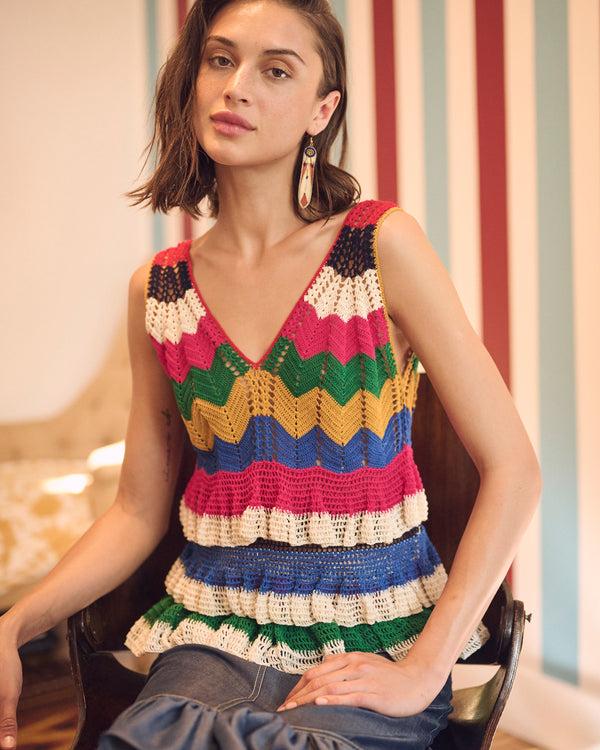 Carolina K Crochet Top - Final Sale