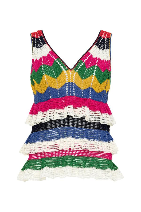 carolina k Crochet Top - Final Sale