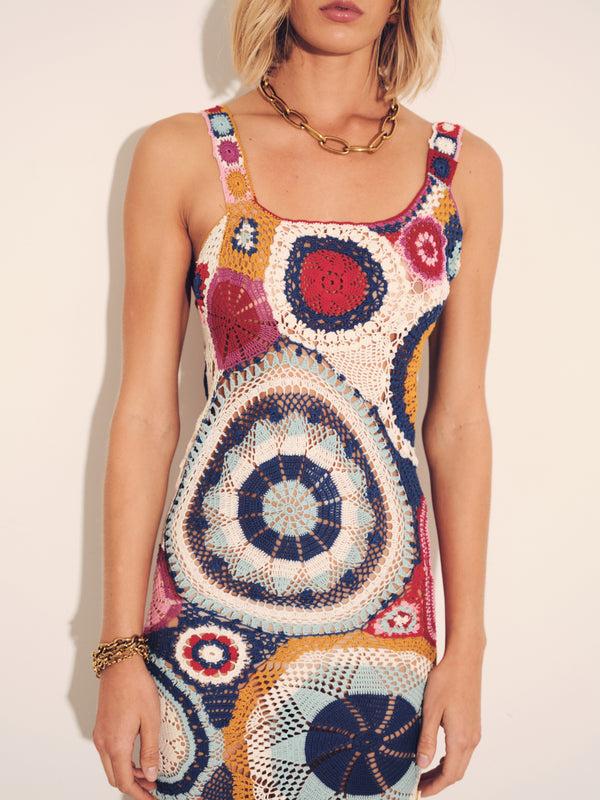 carolina k Dawn Crochet Dress