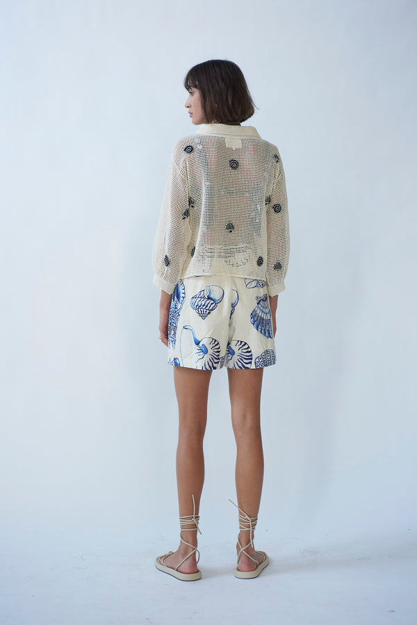 Carolina K Delmar Crochet Bomber