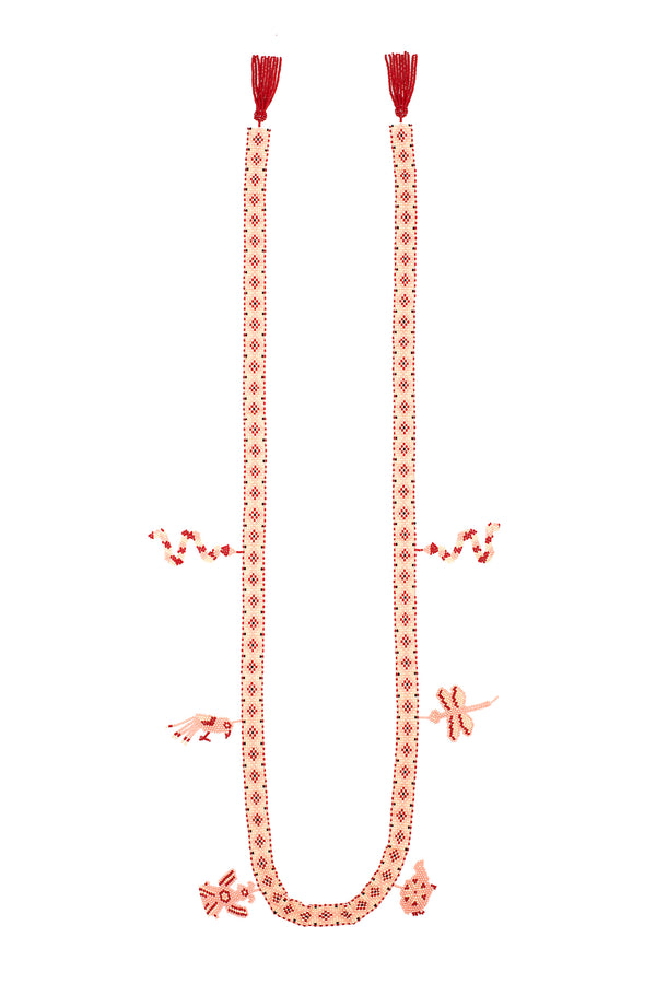 carolina k Huichol Beaded Belt