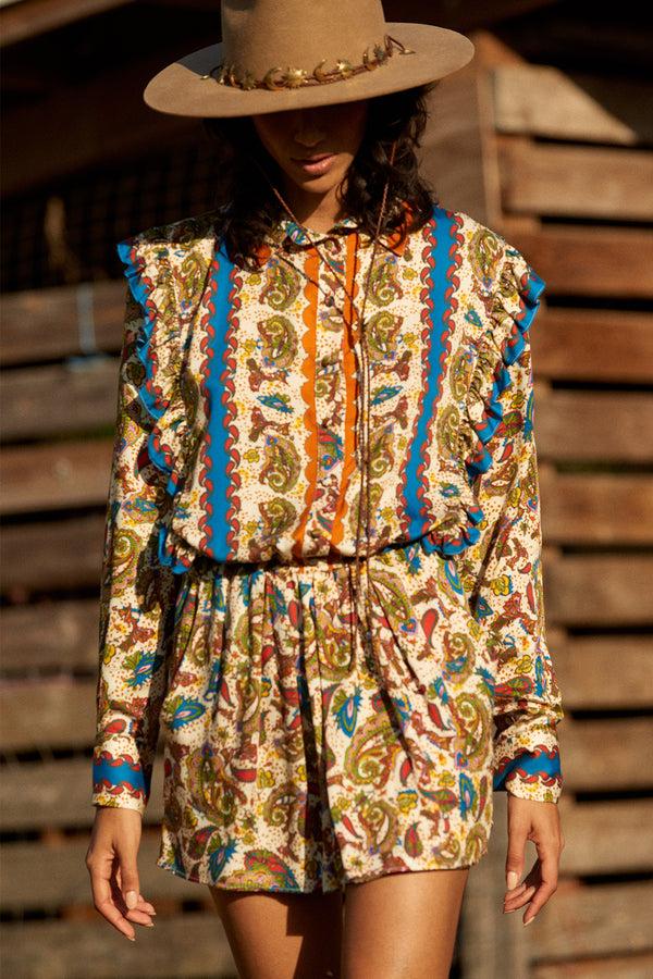 Carolina K Lais Mini Dress - Final Sale