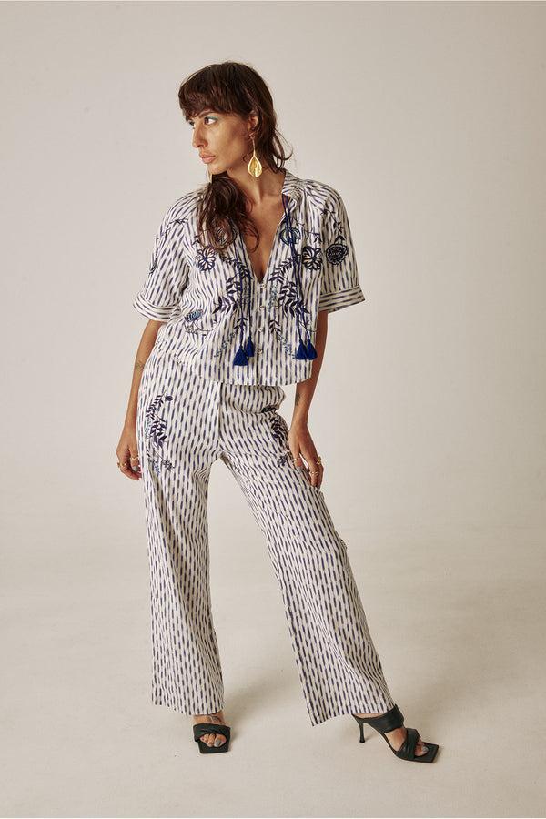 Carolina K Lapis Pants - Final Sale