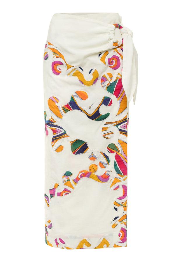 carolina k Loren Wrap Skirt - Final Sale