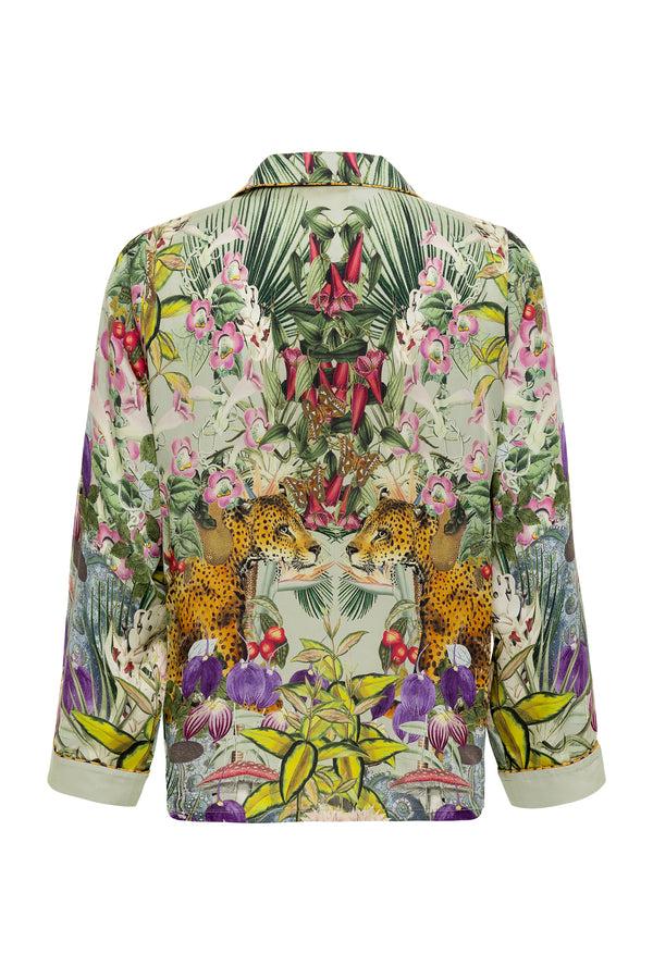 Carolina K Mint Leopard Pajama Set - Final Sale