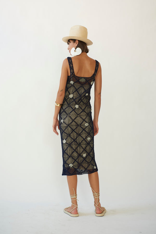 Carolina K Mira Crochet Dress