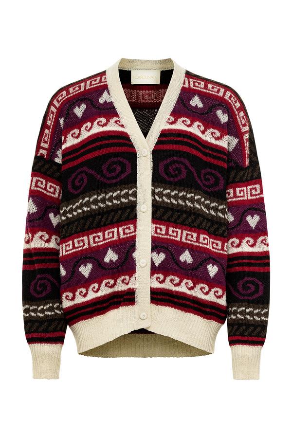 carolina k Paisley Cardigan - Final Sale