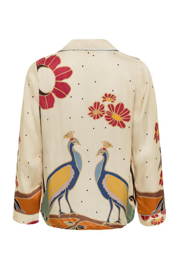 Carolina K Peacocks Pajama Set - Final Sale