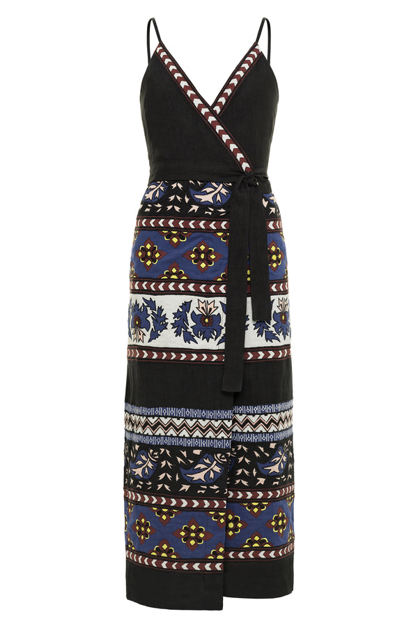 carolina k Sleeveless Wrap Dress - Final Sale