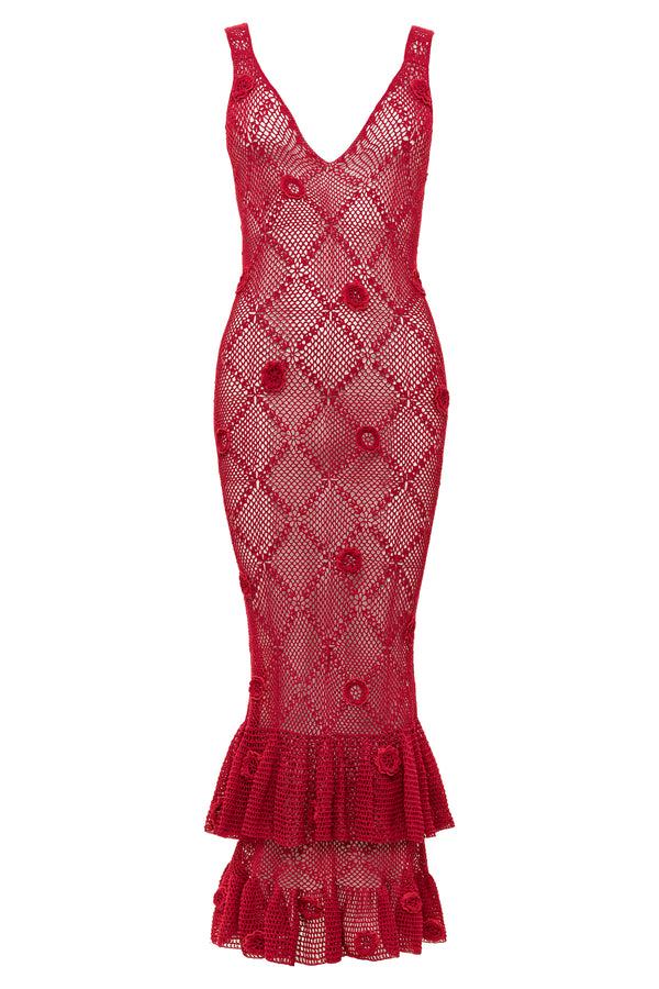 carolina k Vani Crochet Dress - Final Sale