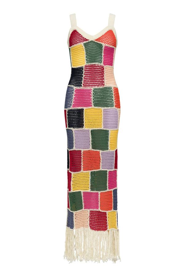 carolina k Vera Crochet Dress