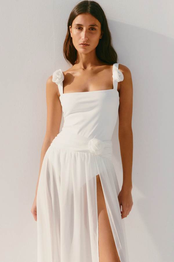 Caroline Constas CARMELLA ONE PIECE IVORY