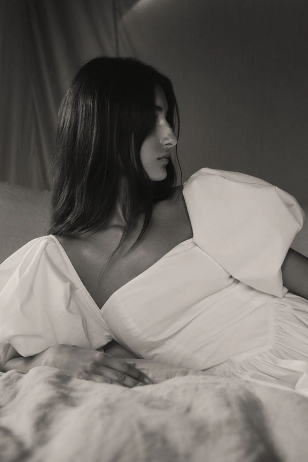 Caroline Constas CHRISTINA GOWN WHITE