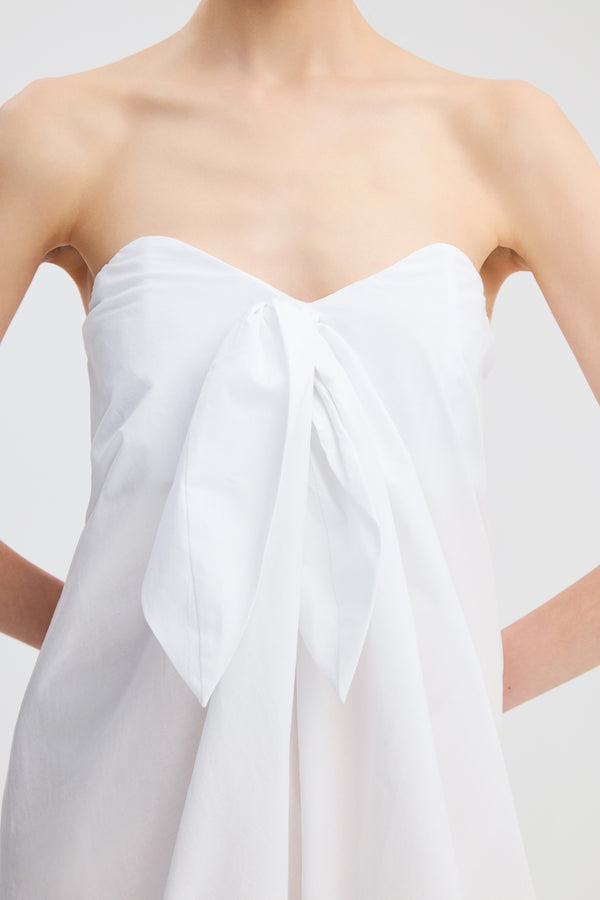 Caroline Constas KAIA MINI DRESS WHITE