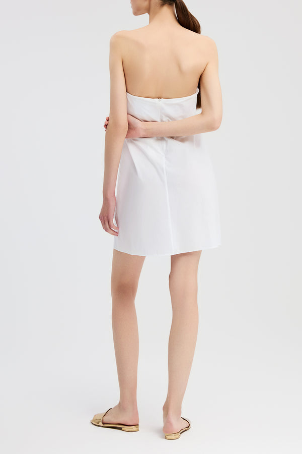 Caroline Constas KAIA MINI DRESS WHITE