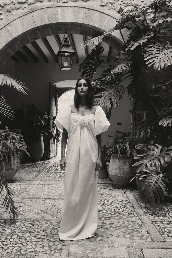 caroline constas RYLIN DRESS WHITE