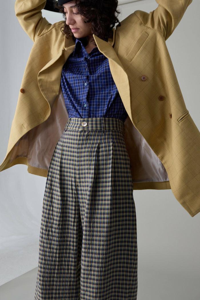 Caron Callahan ADLER PANT Multi Plaid