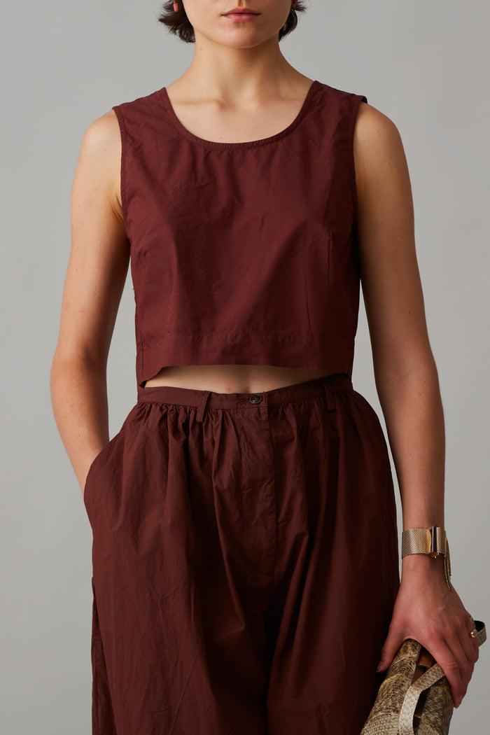 Caron Callahan BRADY TROUSER Brownstone Poplin