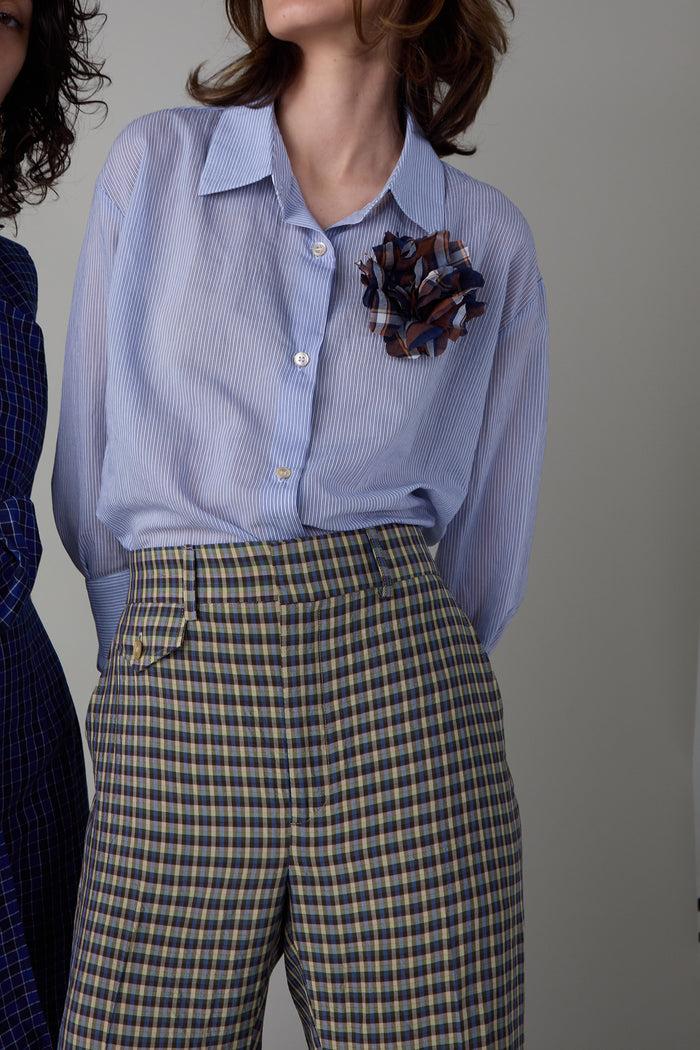 Caron Callahan CARISI PANT Multi Plaid