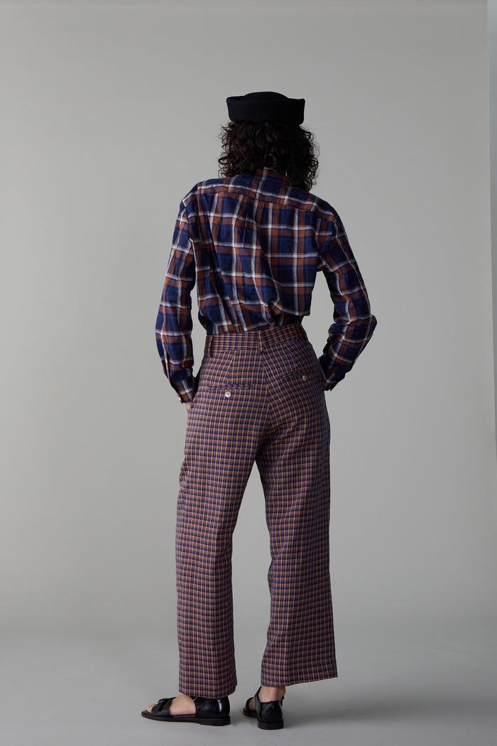 Caron Callahan CARISI PANT Rose Plaid