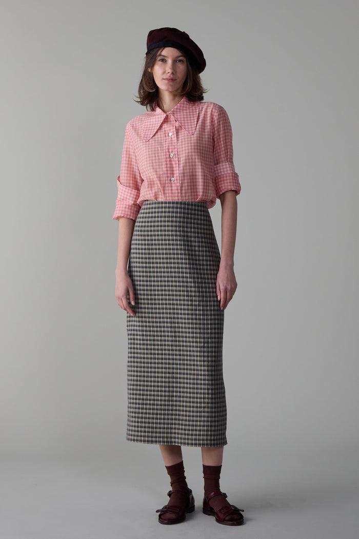 caron callahan LILA SKIRT Multi Plaid