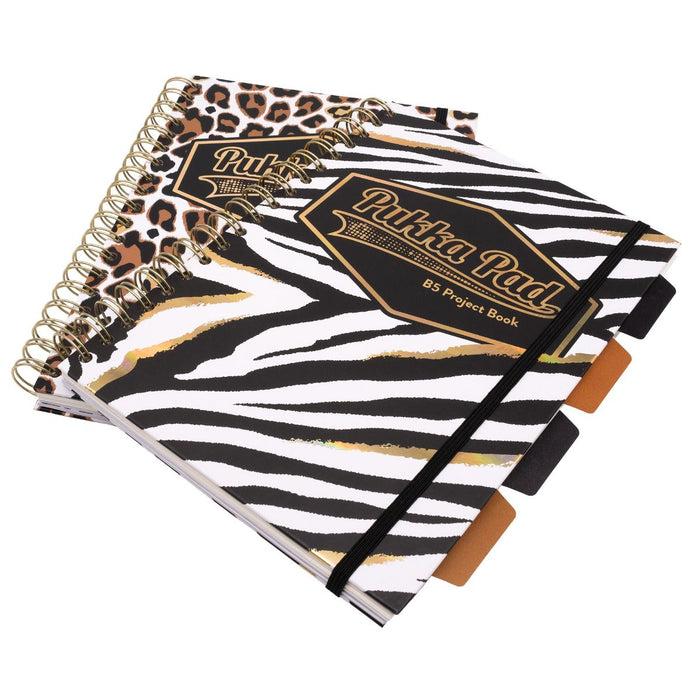 Carpe Diem 5-subject Hardcover Notebook - Pack Of 2 Assorted Colours