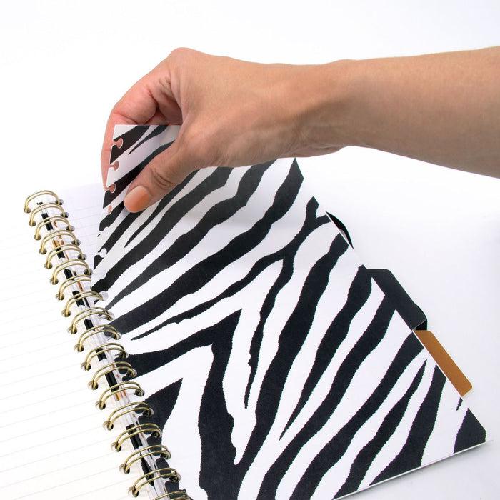 Carpe Diem 5-subject Hardcover Notebook - Pack Of 2 Assorted Colours