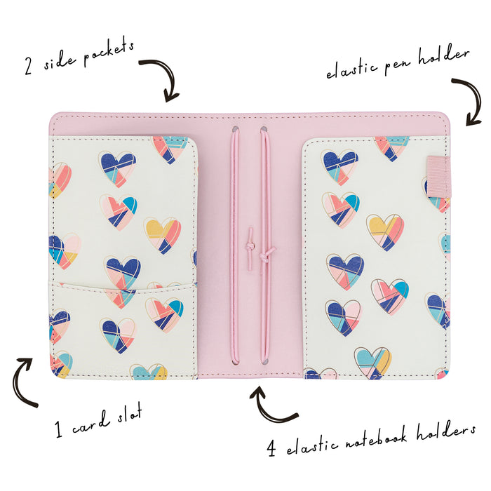 Carpe Diem Ballerina Pink A6 Notebook And Passport Holder
