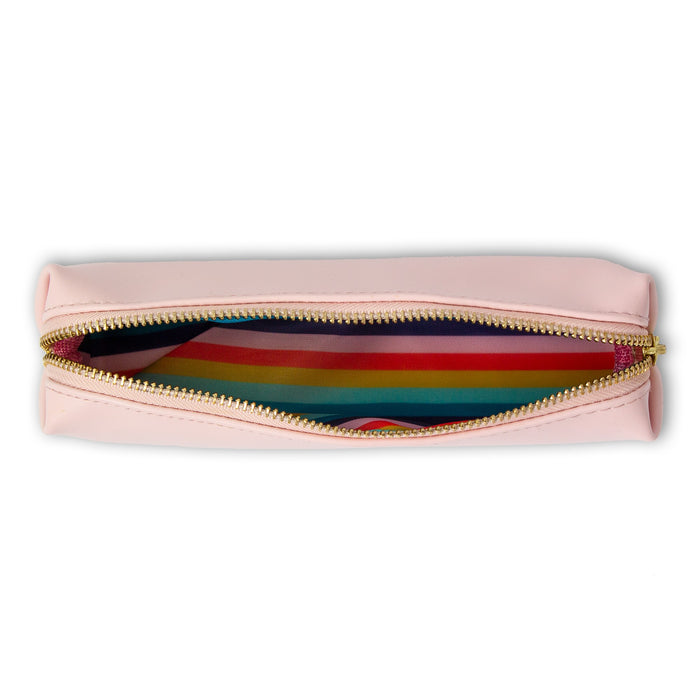Carpe Diem Ballerina Pink Slim 8" Slim Pencil Case/Pouch