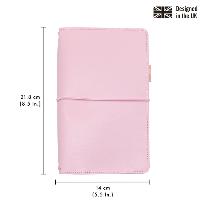 Carpe Diem Ballerina Pink Traveler's Notebook With Inserts