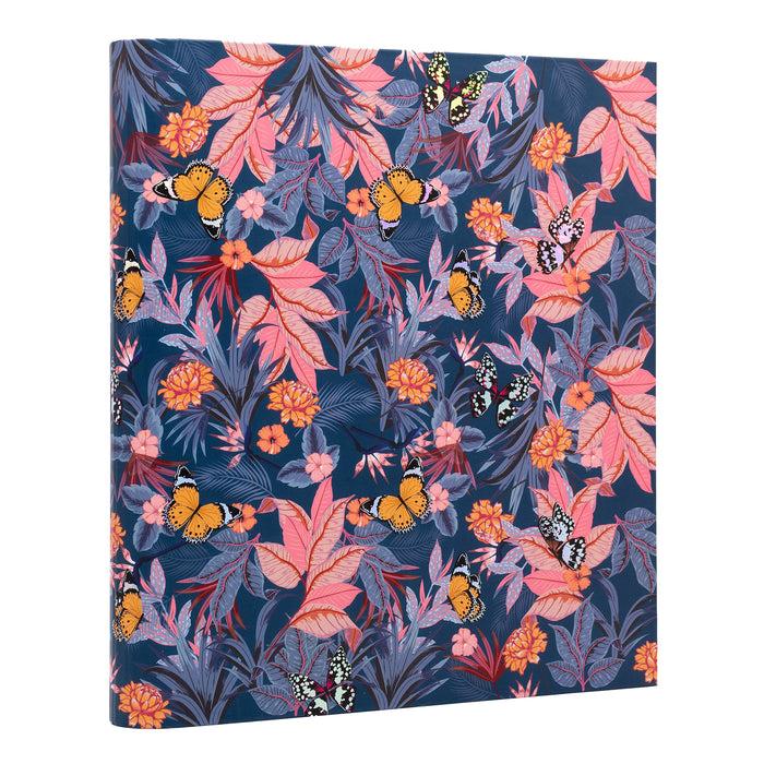 carpe diem Bloom Rollbound Binder Preloaded 3-Ring - Blue