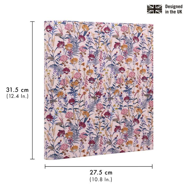 Carpe Diem Bloom Rollbound Binder Preloaded 3-Ring - Cream